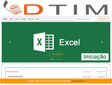 Tablet Screenshot of dtim.org.pt